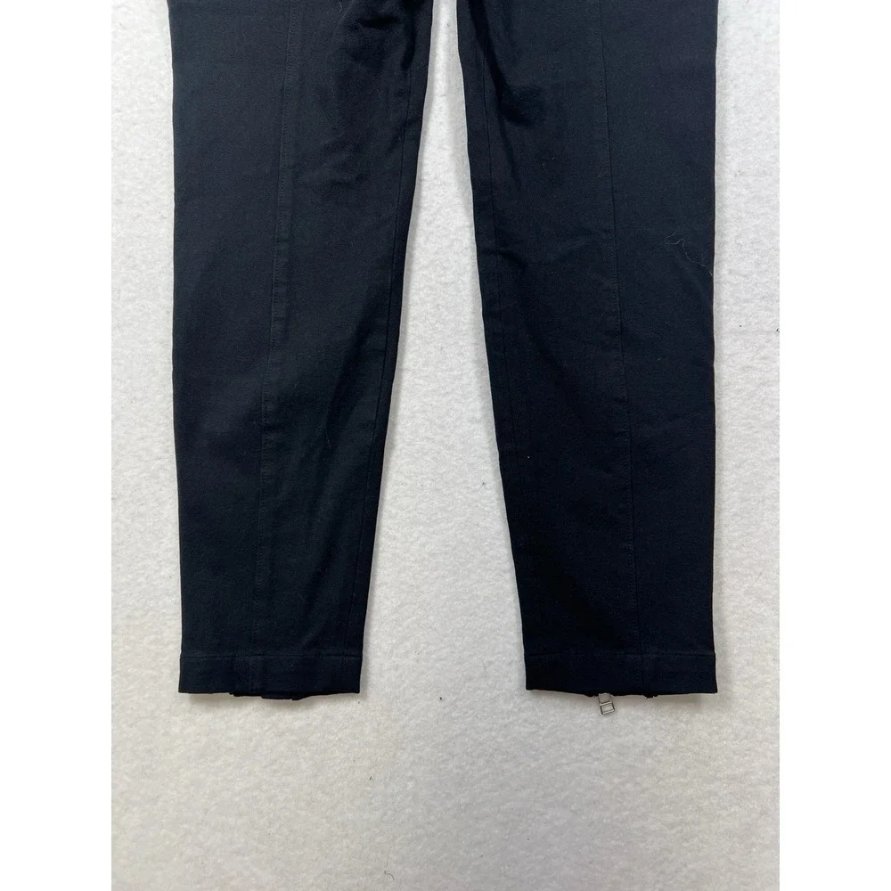T Alexander Wang‎ Women's Size 10 Black Ankle Zip High Waisted Skinny Leg Pants